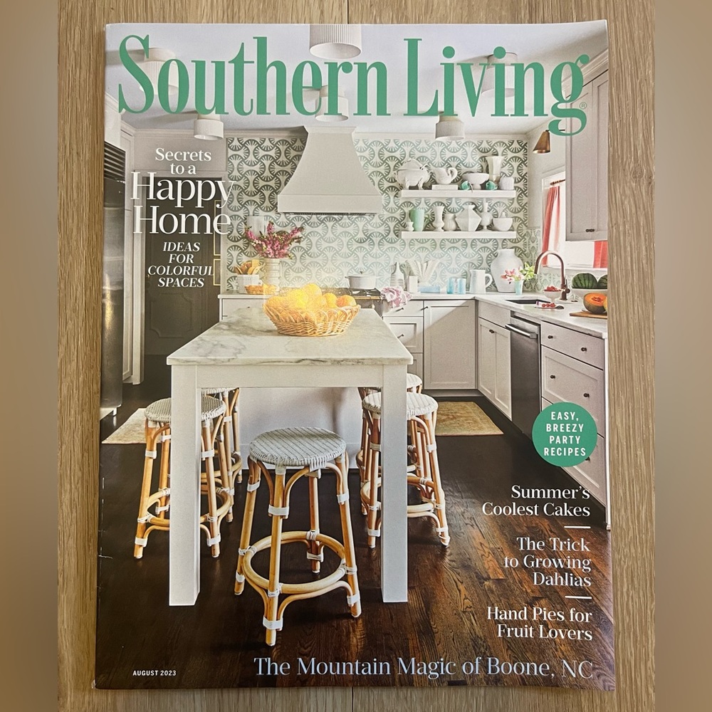 Southern Living Magazine August 2023